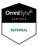 OmniByte Partner Referral Badge