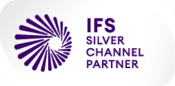 IFS Silver Channel Partner Badge.