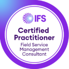 IFS Certified Practitioner FSM Consultant badge