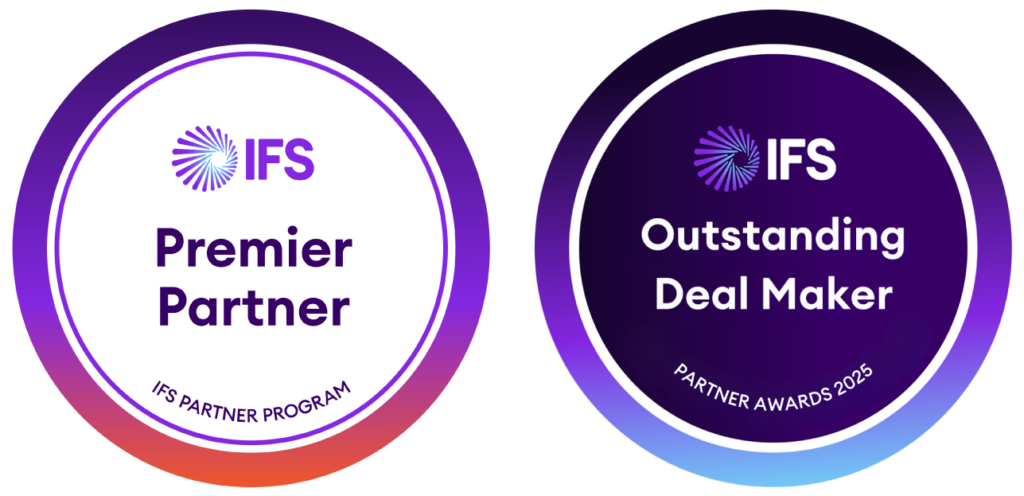 IFS Partner and award badges
