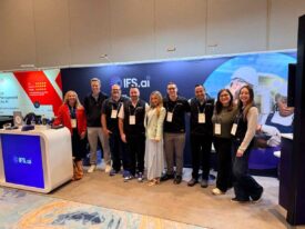 Gogh Solutions team at IFS event booth